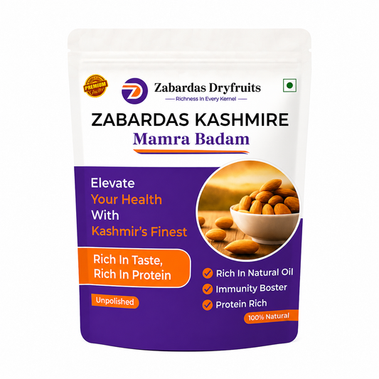 Premium One Tree Kashmiri Mamra Almonds / New Crop