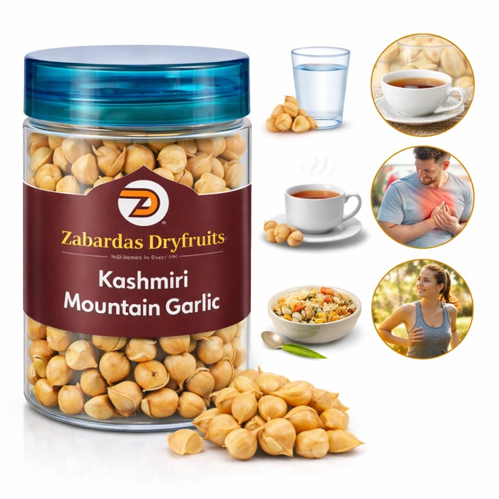 Kashmiri Moutain Garlic/ 100% Organic Fresh Crop