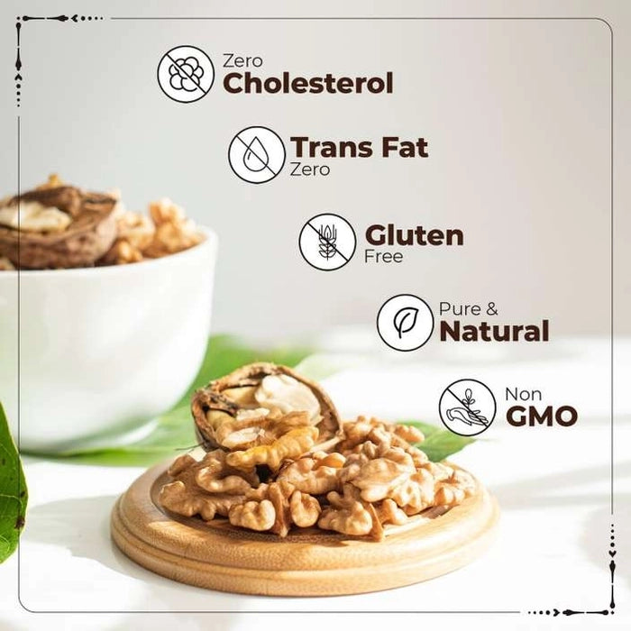 Royal Combo Gift Pack of  Premium Kashmiri Mamra Badam + Premium Kashmiri Walnut Giri